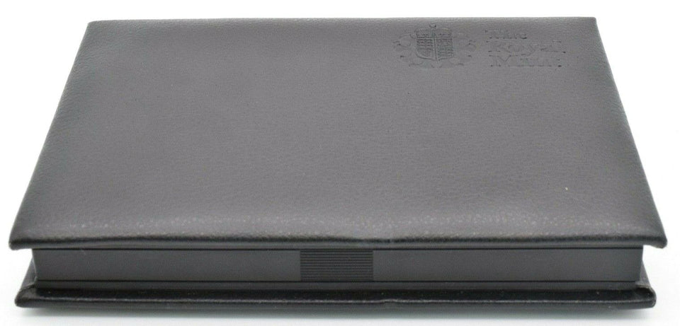 Royal Mint Proof Set Case Only Black Leather - Coin Holders - Cambridgeshire Coins