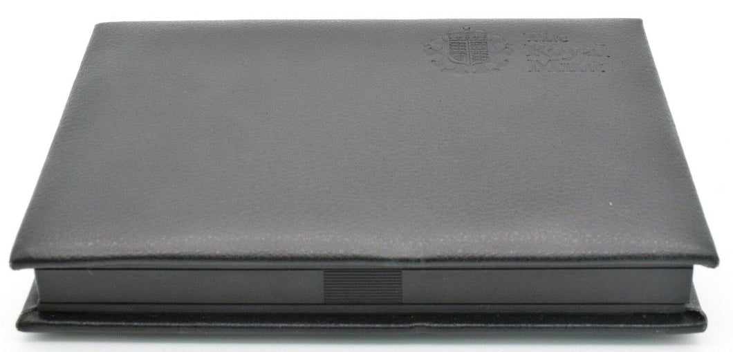 Royal Mint Proof Set Case Only Black Leather - Coin Holders - Cambridgeshire Coins