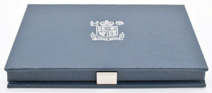 Royal Mint Proof Set Case Only Blue Plastic / Metal Clip - Coin Holders - Cambridgeshire Coins