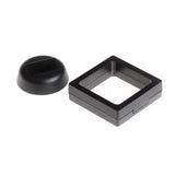 Square Clear Coin Ring Jewellery Holder Display Case + Stand KEW Sovereign - Coin Holders - Cambridgeshire Coins