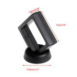 Square Clear Coin Ring Jewellery Holder Display Case + Stand KEW Sovereign - Coin Holders - Cambridgeshire Coins