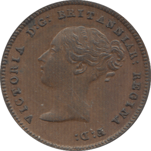 1844 HALF FARTHING ( AUNC ) 5 - Half Farthing - Cambridgeshire Coins