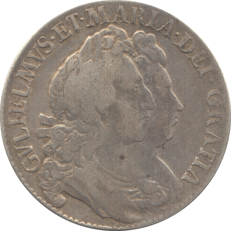 1692 HALFCROWN ( VF ) 8