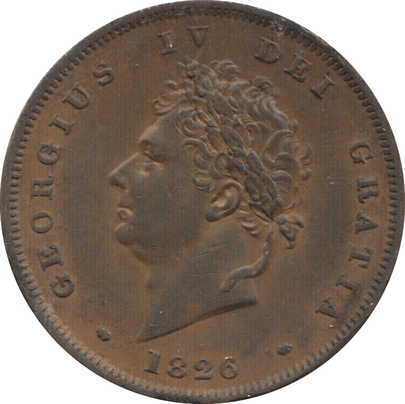 1826 PENNY ( EF ) 7 - Penny - Cambridgeshire Coins