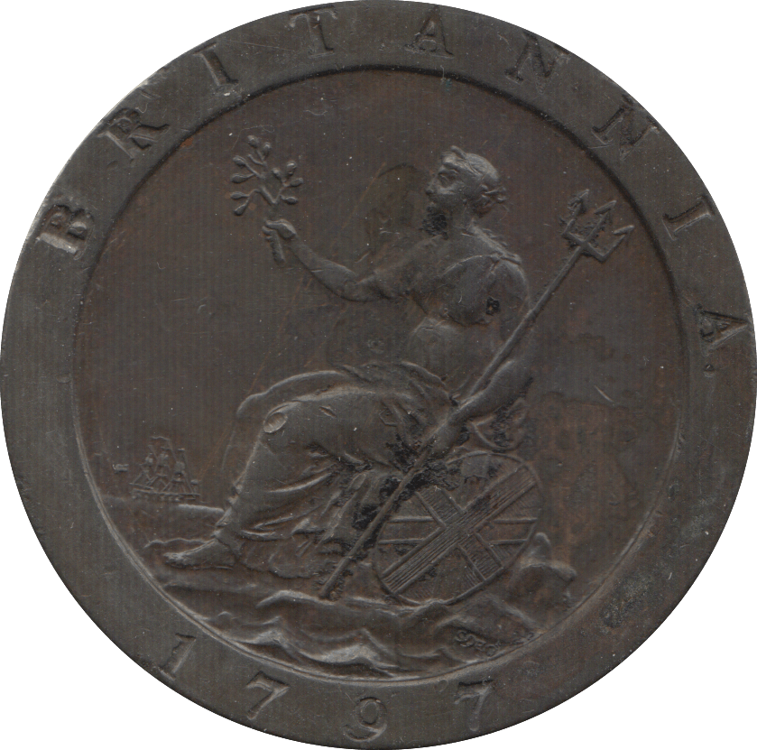 1797 PENNY ( EF ) 5