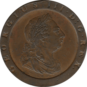 1797 TWOPENCE ( GVF ) 1