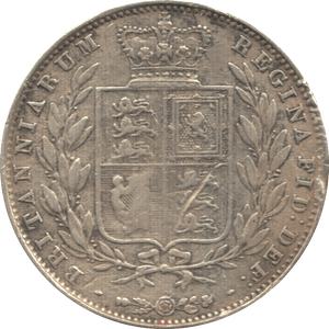 1845 HALFCROWN ( VF ) 7 - Halfcrown - Cambridgeshire Coins