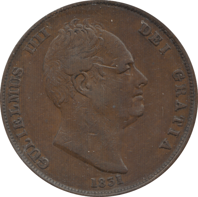 1831 PENNY ( VF ) 7 - Penny - Cambridgeshire Coins