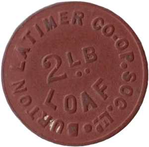 SUBURBAN COOP LOAF TOKEN - OTHER TOKENS - Cambridgeshire Coins