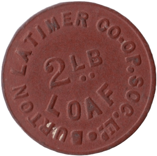 SUBURBAN COOP LOAF TOKEN - OTHER TOKENS - Cambridgeshire Coins