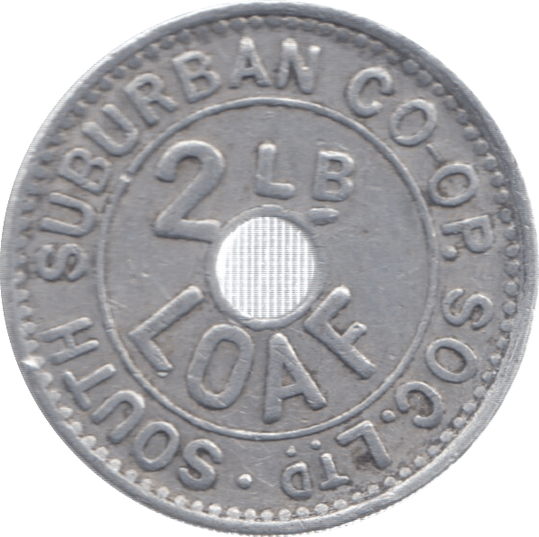 SUBURBAN COOP LOAF TOKEN - WORLD COINS - Cambridgeshire Coins