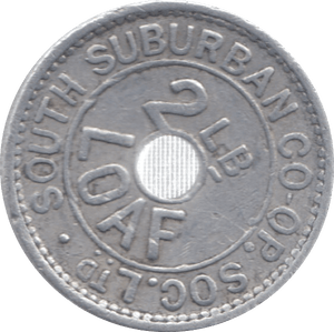 SUBURBAN COOP LOAF TOKEN - WORLD COINS - Cambridgeshire Coins
