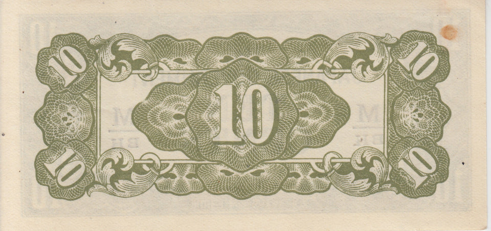 TEN CENTS JAPANESE GOVERNMENT JAPANESE BANKNOTE REF 203 - WORLD BANKNOTES - Cambridgeshire Coins