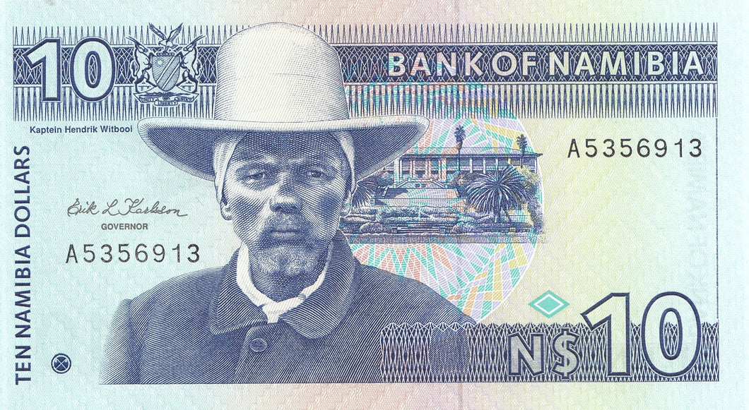 TEN DOLLARS BANKNOTE NAMIBIA REF 1129 - World Banknotes - Cambridgeshire Coins