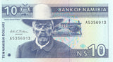 TEN DOLLARS BANKNOTE NAMIBIA REF 1129 - World Banknotes - Cambridgeshire Coins