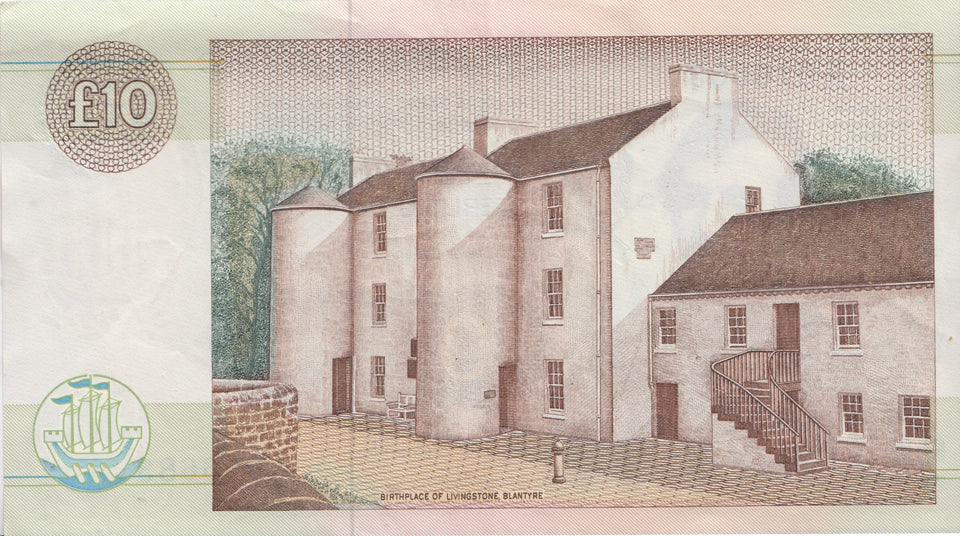 TEN POUNDS BANK OF SCOTLAND REF SCOT-52 - SCOTTISH BANKNOTES - Cambridgeshire Coins