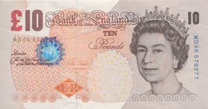 TEN POUNDS BANKNOTE CLELAND REF £10-41 - £10 Banknotes - Cambridgeshire Coins