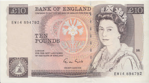 TEN POUNDS BANKNOTE GILL REF £10-11 - £10 Banknotes - Cambridgeshire Coins