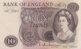 TEN POUNDS BANKNOTE HOLLOM REF £10-5 - £10 Banknotes - Cambridgeshire Coins