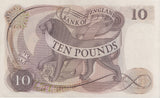 TEN POUNDS BANKNOTE HOLLOM REF £10-5 - £10 Banknotes - Cambridgeshire Coins