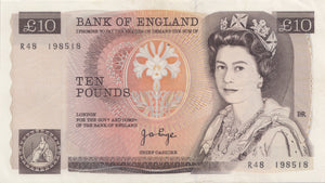 TEN POUNDS BANKNOTE PAGE REF £10-17 - £10 Banknotes - Cambridgeshire Coins
