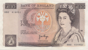 TEN POUNDS BANKNOTE PAGE REF £10-36 - £10 Banknotes - Cambridgeshire Coins