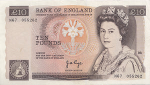 TEN POUNDS BANKNOTE PAGE REF £10-37 - £10 Banknotes - Cambridgeshire Coins