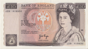 TEN POUNDS BANKNOTE PAGE REF £10-54 - £10 Banknotes - Cambridgeshire Coins