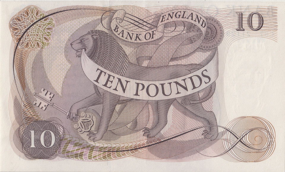 TEN POUNDS BANKNOTE PAGE REF £10-56 - £10 Banknotes - Cambridgeshire Coins