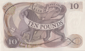 TEN POUNDS BANKNOTE PAGE REF £10-57 - £10 Banknotes - Cambridgeshire Coins