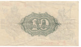 TEN SHILLING BANKNOTE FISHER REF £1-98 - £1 BANKNOTE - Cambridgeshire Coins
