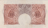 TEN SHILLINGS BANKNOTE BEALE REF SHILL-13 - 10 Shillings Banknotes - Cambridgeshire Coins
