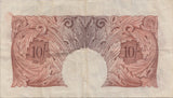 TEN SHILLINGS BANKNOTE BEALE REF SHILL-13 - 10 Shillings Banknotes - Cambridgeshire Coins