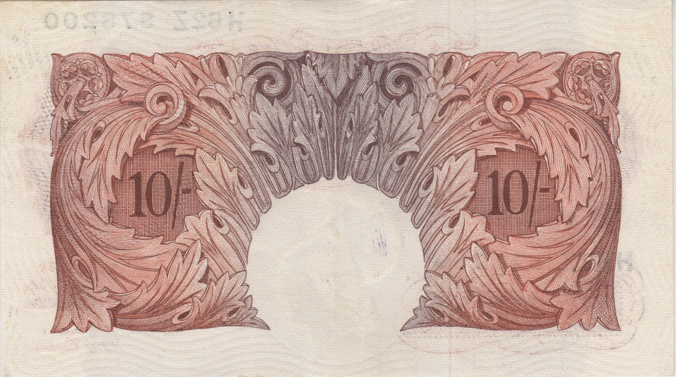 TEN SHILLINGS BANKNOTE BEALE REF SHILL-32 - 10 Shillings Banknotes - Cambridgeshire Coins