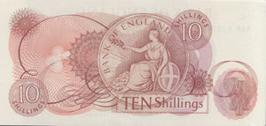 TEN SHILLINGS BANKNOTE FORDE REF SHILL-26 - 10 Shillings Banknotes - Cambridgeshire Coins