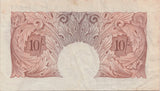 TEN SHILLINGS BANKNOTE O'BRIEN REF SHILL-19 - 10 Shillings Banknotes - Cambridgeshire Coins