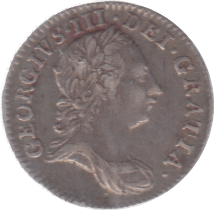 1762 MAUNDY THREEPENCE ( VF ) A