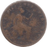 1835 ONE THIRD FARTHING ( FAIR ) - One Third Farthing - Cambridgeshire Coins