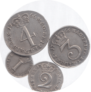1766 MAUNDY SET