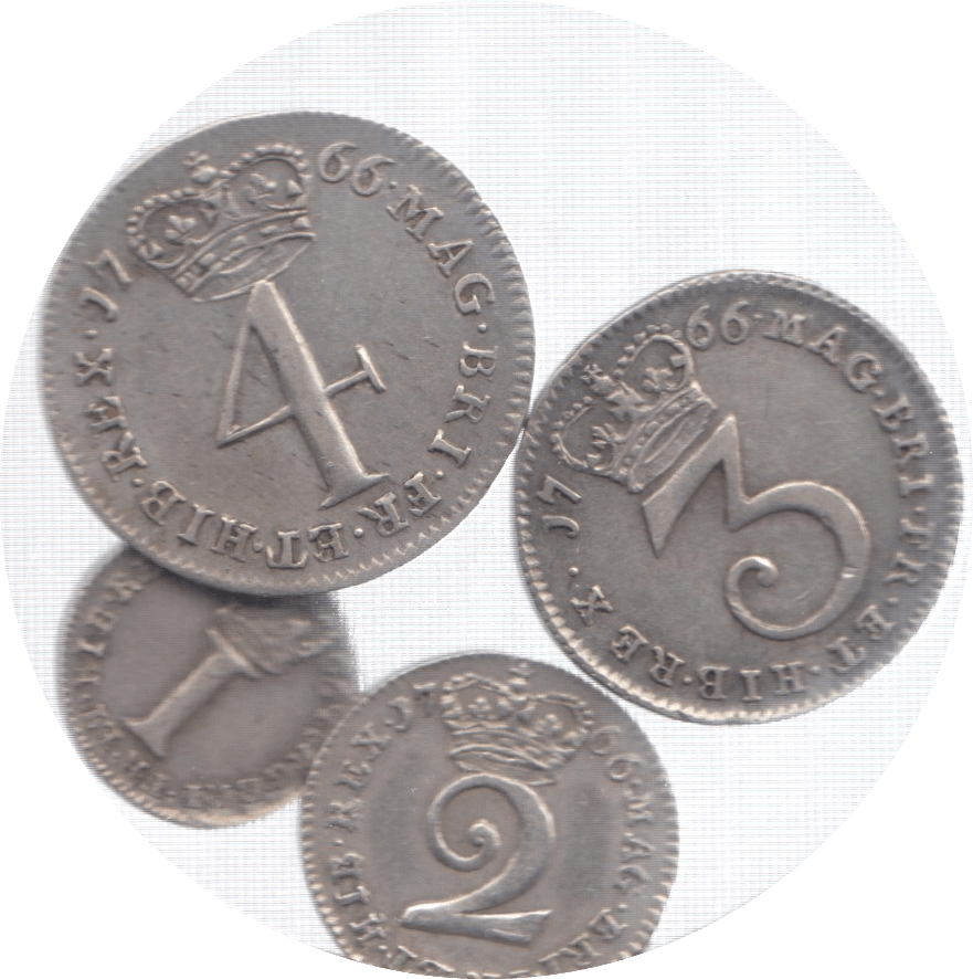 1766 MAUNDY SET