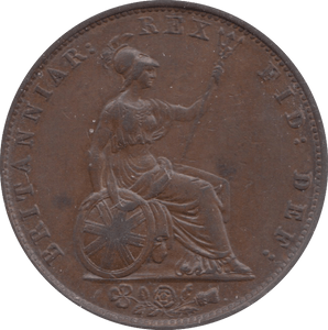 1837 HALFPENNY ( GEF ) - Halfpenny - Cambridgeshire Coins