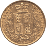 1853 GOLD SOVEREIGN ( AUNC ) SHIELD BACK - SOVEREIGN - Cambridgeshire Coins