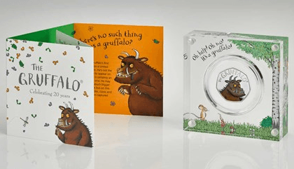The Gruffalo 2019 UK 50p Silver Proof Coin - Silver Proof 50p - Cambridgeshire Coins
