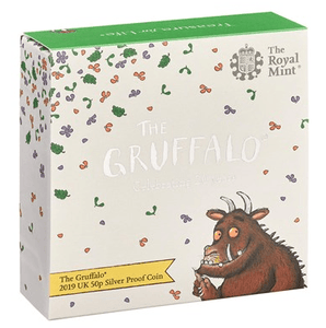 The Gruffalo 2019 UK 50p Silver Proof Coin - Silver Proof 50p - Cambridgeshire Coins