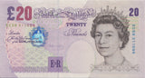 TWENTY POUNDS BANKNOTE BAILEY REF £20-17 - £20 Banknotes - Cambridgeshire Coins