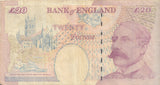 TWENTY POUNDS BANKNOTE LOWTHER £20-17 - £20 Banknotes - Cambridgeshire Coins
