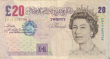 TWENTY POUNDS BANKNOTE LOWTHER £20-17 - £20 Banknotes - Cambridgeshire Coins