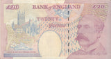 TWENTY POUNDS BANKNOTE LOWTHER REF £20-18 - £20 Banknotes - Cambridgeshire Coins