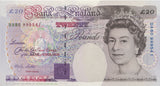 TWENTY POUNDS BANKNOTE LOWTHER REF £20-8 - £20 Banknotes - Cambridgeshire Coins