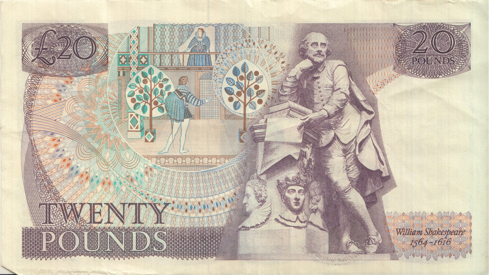 TWENTY POUNDS BANKNOTE PAGE £20-2 - £20 Banknotes - Cambridgeshire Coins